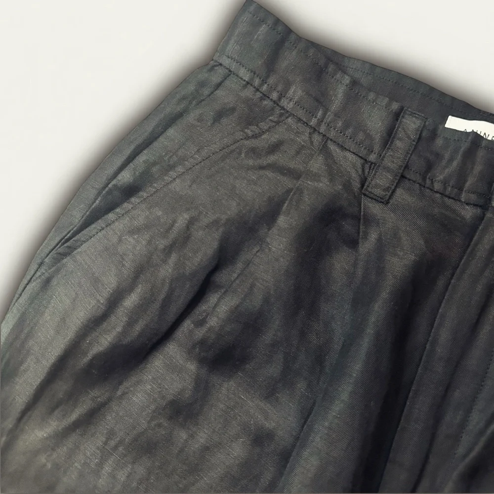Anine Bing Black ‘Carrie’ Trousers Size 32 = U.S. Women’s 2 ASO Meghan Markle